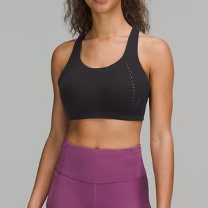 Lululemon AirSupport High Support Running Sports Bra Black 34D